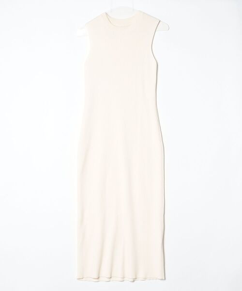 「PROPORTION BODY DRESSING」 ニットワンピース M ベージュ レディース_画像3