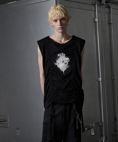 GRANCY ノースリーブトップス M ベージュ メンズ : ZOZOTOWN Yahoo!店 