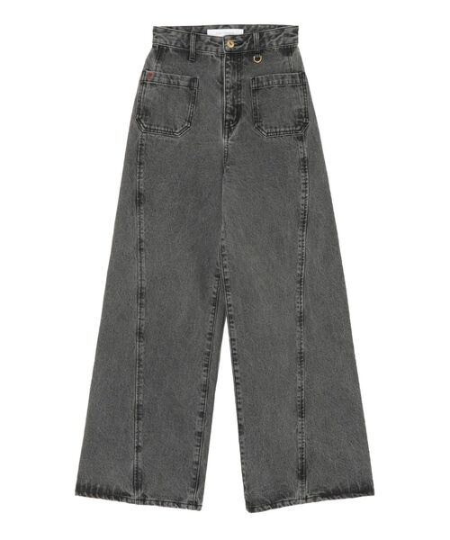 LAGUNAMOON（ラグナムーン） ジーンズ デニム デニムパンツ パッチ