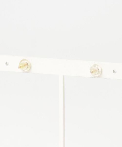 「ESTELLE」 ピアス（両耳用） - イエローゴールド レディース_画像2