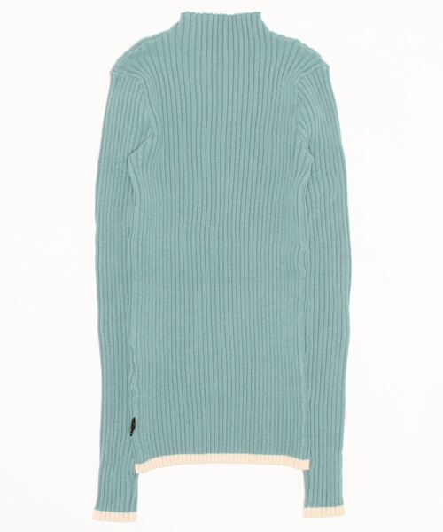 「nino」 「KIDS」長袖ニット X-LARGE ターコイズブルー キッズ_画像6