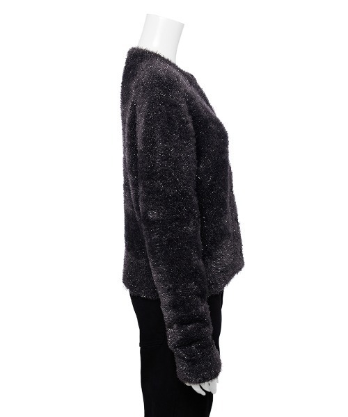 「Mila Owen」 ニットカーディガン 0 ブルー レディース_画像9