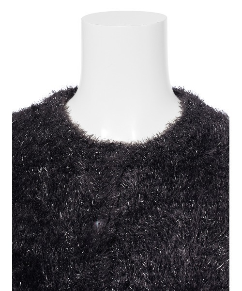 「Mila Owen」 ニットカーディガン 0 ブルー レディース_画像10