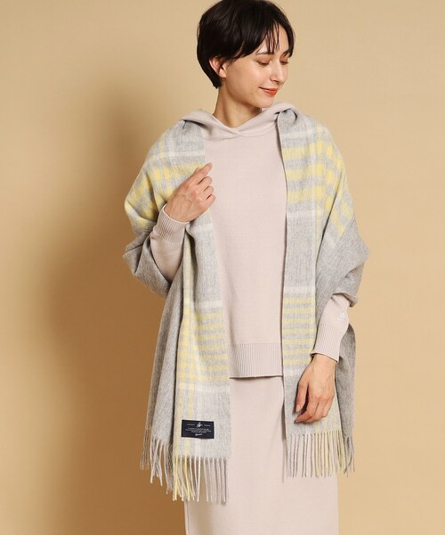 「Dessin」 ストール 00 イエロー系その他6 レディース_画像9