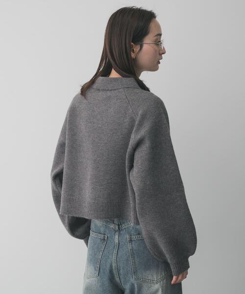 SENSE OF PLACE by URBAN RESEARCH カーディガン 「洗濯可」スタッズ