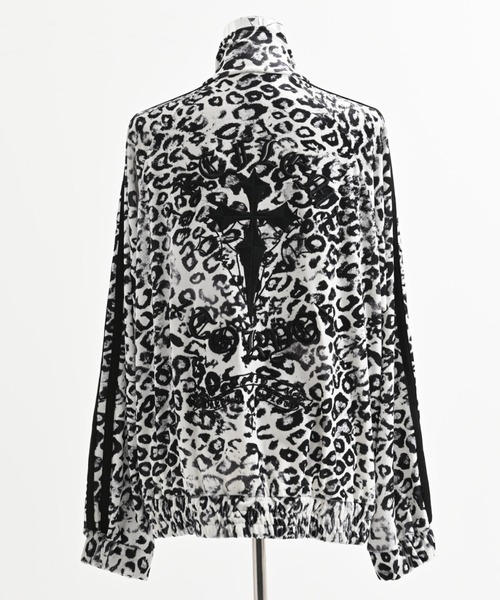 REFLEM（レフレム） ジャージ 「REFLEM/レフレム」クロス刺繍ベロア