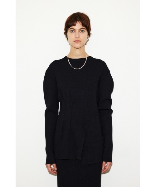 「THROW by SLY」 長袖ニット FREE イエロー レディース_画像3