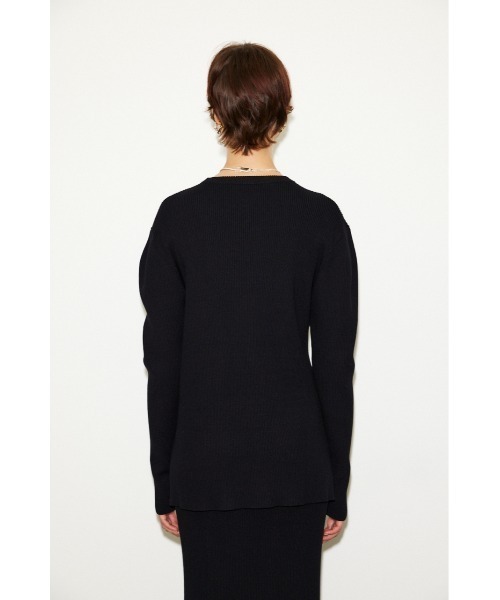 「THROW by SLY」 長袖ニット FREE イエロー レディース_画像5