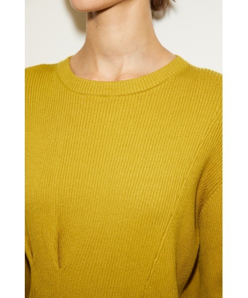 「THROW by SLY」 長袖ニット FREE イエロー レディース_画像9