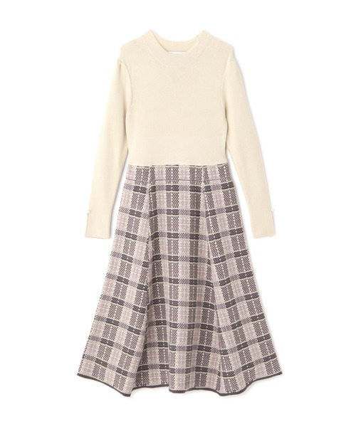 「PROPORTION BODY DRESSING」 長袖ワンピース SMALL グレー レディース_画像9