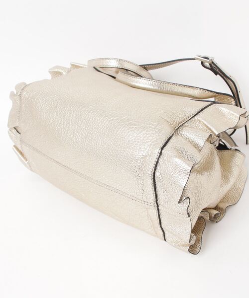 「RIPANI」 2WAYバッグ FREE ゴールド レディース_画像3