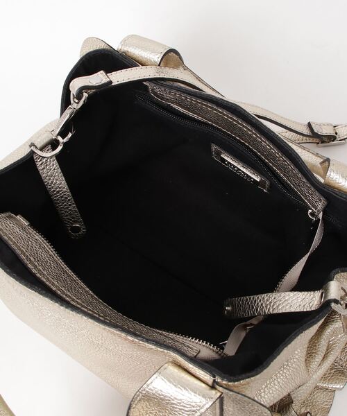 「RIPANI」 2WAYバッグ FREE ゴールド レディース_画像4