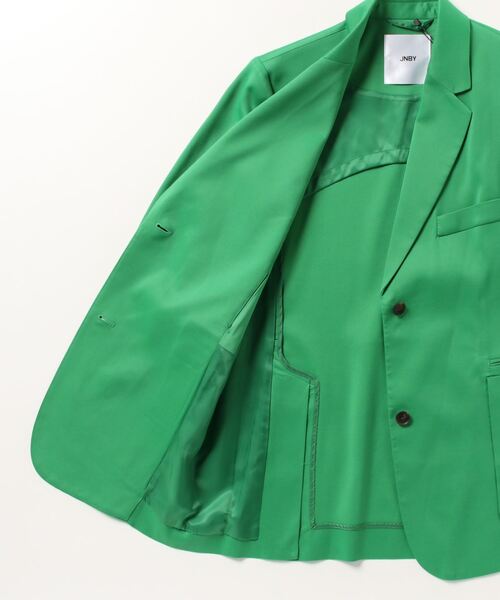 「JNBY」 テーラードジャケット 40 パープル レディース_画像2