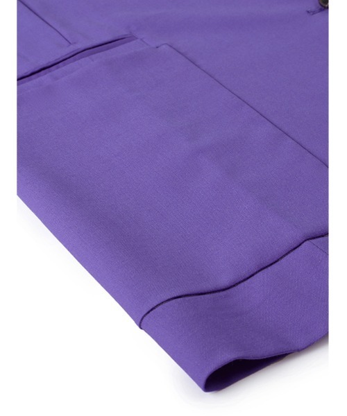 「JNBY」 テーラードジャケット 40 パープル レディース_画像4