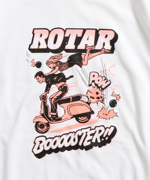 「ROTAR」 半袖Tシャツ X-LARGE ホワイト メンズ_画像7