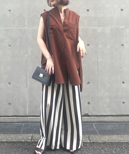 「Rouge vif」 パンツ 36 ブラウン系その他 レディース_画像7