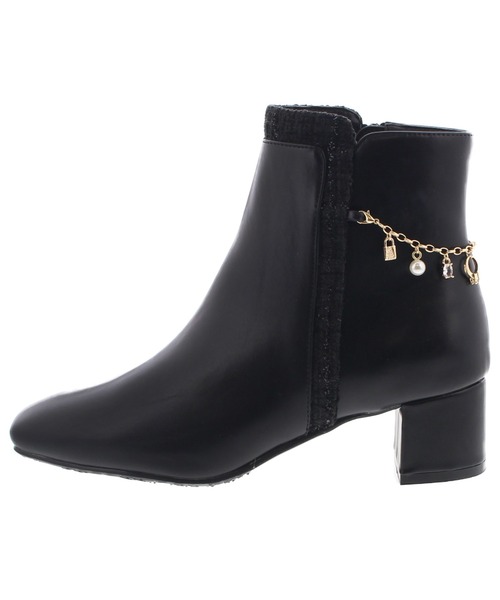 「JELLY BEANS」 ショートブーツ S アイボリー レディース_画像4