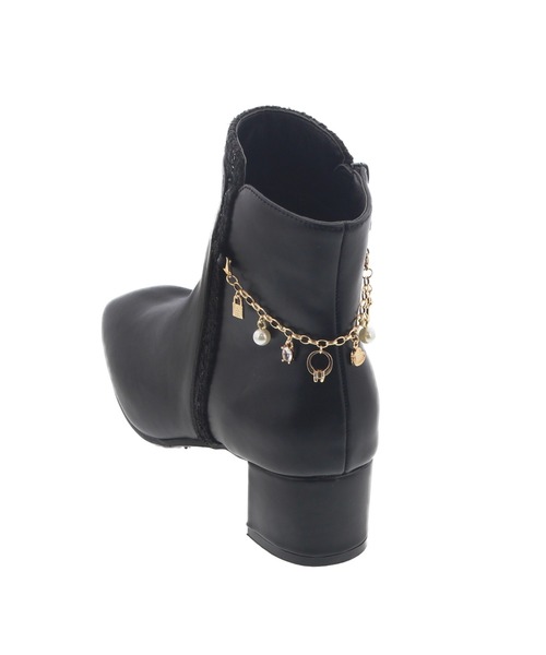 「JELLY BEANS」 ショートブーツ S アイボリー レディース_画像5