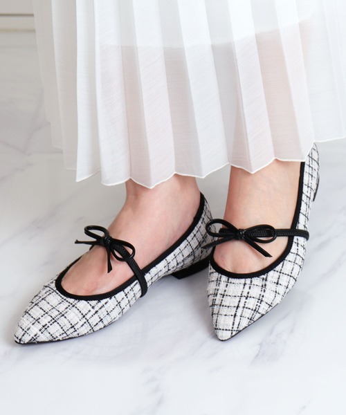 「artemis by DIANA」 フラットパンプス 22.0cm ブラック レディース_画像4