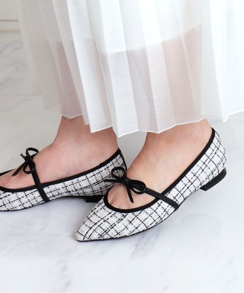 「artemis by DIANA」 フラットパンプス 22.0cm ブラック レディース_画像5