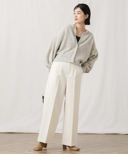 「Acuta」 ニットカーディガン FREE ベージュ レディース_画像7