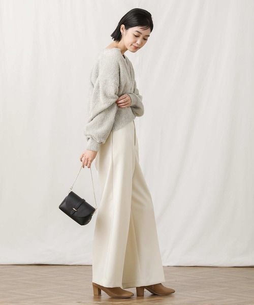 「Acuta」 ニットカーディガン FREE ベージュ レディース_画像8