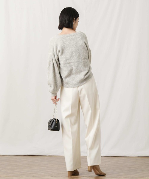 「Acuta」 ニットカーディガン FREE ベージュ レディース_画像9