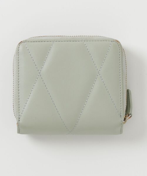 マリークワント ライトグリーン 二つ折り財布 MARY QUANT（マリークヮント） 財布 マリークワント エンブロデイジー