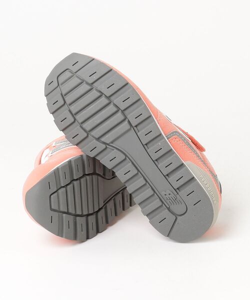 「New Balance」 「KIDS」ローカットスニーカー 19cm オレンジ キッズ_画像3