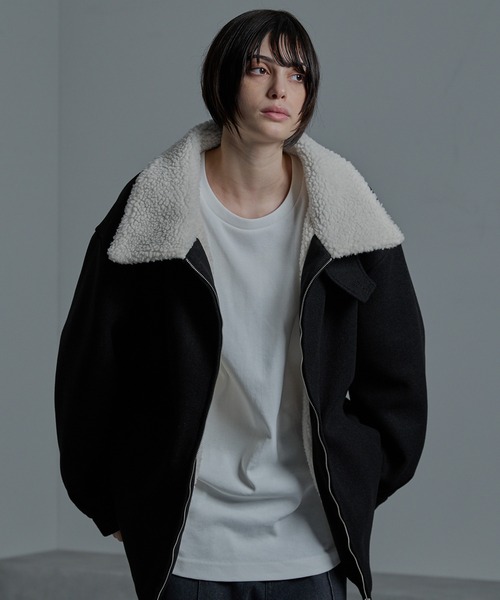 「cussil」 ブルゾン L ブラック メンズ_画像2