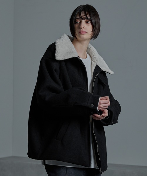 「cussil」 ブルゾン L ブラック メンズ_画像3