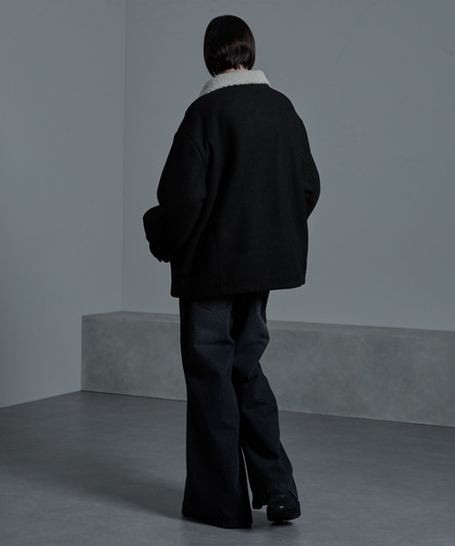 「cussil」 ブルゾン L ブラック メンズ_画像8