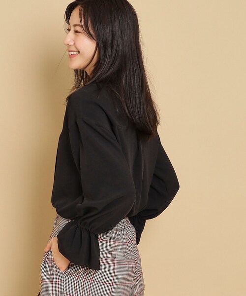 「Dessin」 長袖ブラウス 03 ブラウン系その他 レディース_画像4