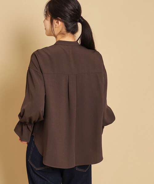 「Dessin」 長袖ブラウス 03 ブラウン系その他 レディース_画像7
