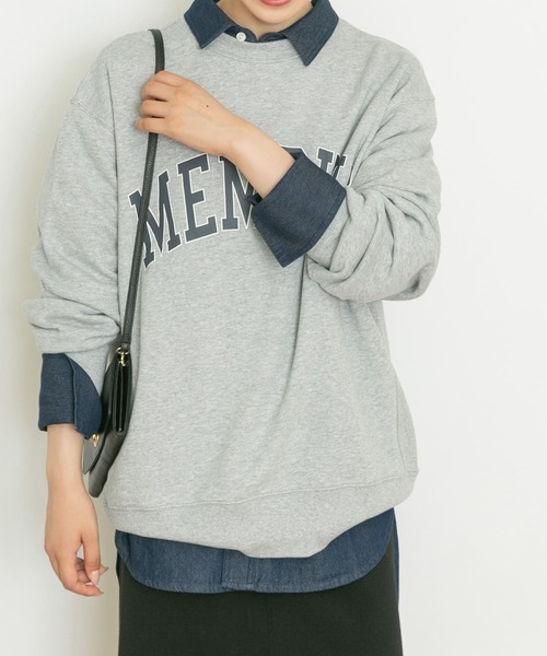 「UR Lab.」 スウェットカットソー FREE ブラック レディース_画像2