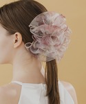 ヘアクリップ 「LA MUE」シアー 花柄 フ...の詳細画像1