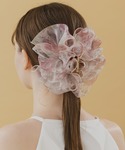 ヘアクリップ 「LA MUE」シアー 花柄 フ...の詳細画像2