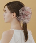 ヘアクリップ 「LA MUE」シアー 花柄 フ...の詳細画像3
