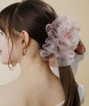 ヘアクリップ 「LA MUE」シアー 花柄 フ...の詳細画像4