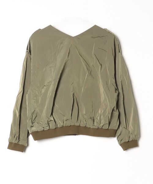 LANVIN en Bleu」 ナイロンブルゾン 38 グリーン レディース 【公式通販】