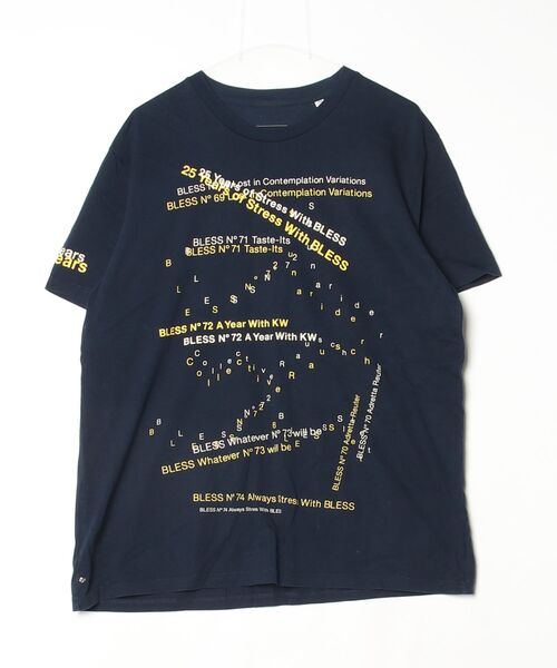 BLESS（ブレス） 半袖Tシャツ L ネイビー メンズ : ZOZOTOWN Yahoo!店 