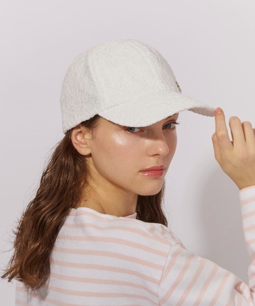 キャップ 帽子 Chapeau d' O  Clean Lace Cap / シャポードオー レディースの画像