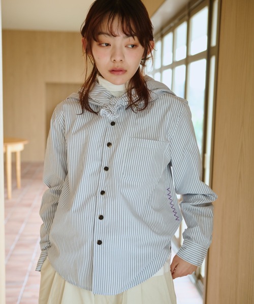 common gull products. ブラウス シャツ くすぐる風に備えてスカーフと common gull products. ブラウス シャツ くすぐる風に備えてスカーフと