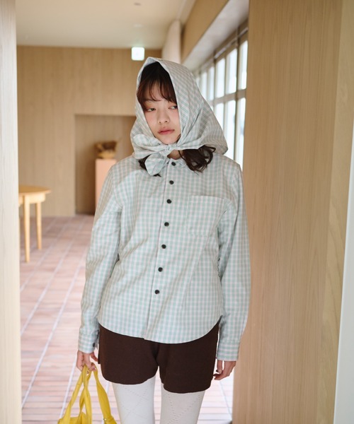 common gull products. ブラウス シャツ くすぐる風に備えてスカーフと