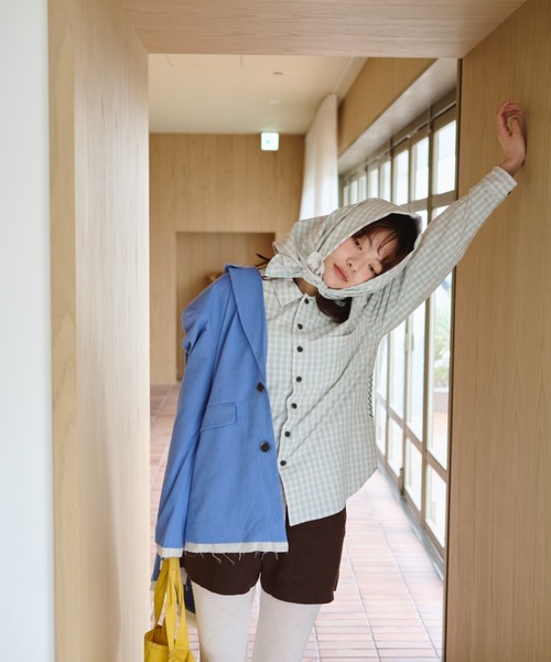 common gull products. ブラウス シャツ くすぐる風に備えてスカーフと