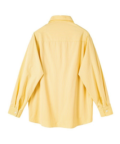 「CORPUS TOKYO」 長袖シャツ 1 イエロー メンズ_画像9