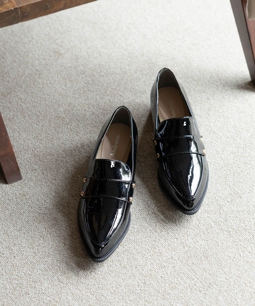 「Andemiu」 シューズ LARGE ブラック レディース_画像6