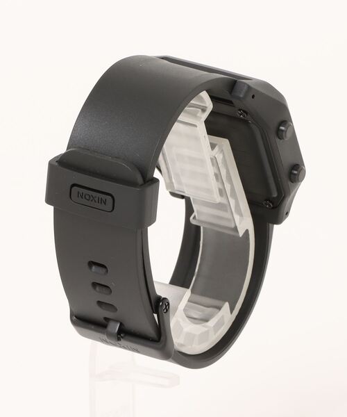 「NIXON」 デジタル腕時計 FREE ブラック×ゴールド メンズ_画像2