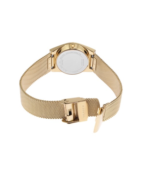 「SKAGEN」 アナログ腕時計 FREE ゴールド レディース_3
