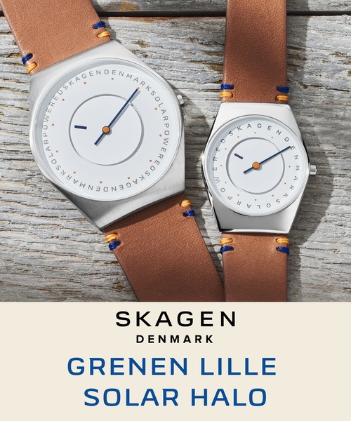「SKAGEN」 アナログ腕時計 FREE ゴールド レディース_8